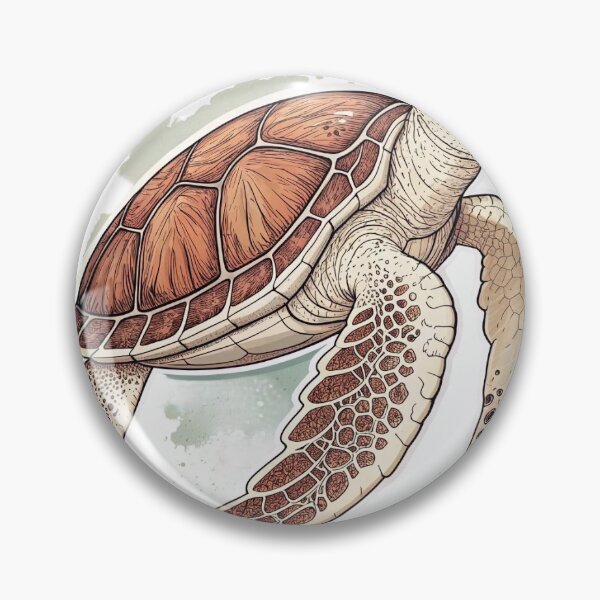 Item preview, Caretta caretta retro 1 designed and sold by Wilfried van Dokkumburg.