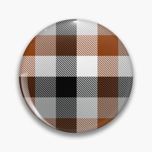 Item preview, Brown Black Grey White Flannel Gingham  designed and sold by PatternTitan.