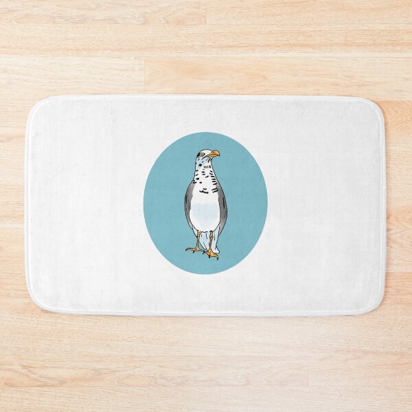 Item preview, A cute hand drawn watercolour seagull illustration designed and sold by RoseWolfGifts.