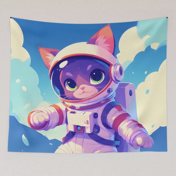 Item preview, Space Cat designed and sold by she-devil-shirt.