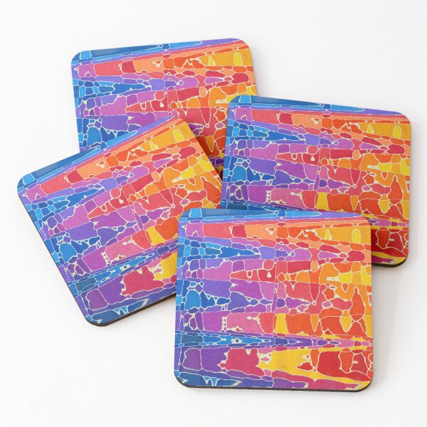 Item preview, Color flow in cell structure dynamics designed and sold by Sigtrix.