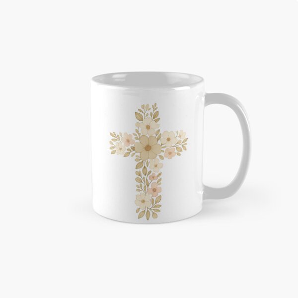 Item preview, Floral Cross designed and sold by mariannrina.