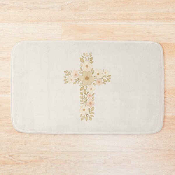 Item preview, Floral Cross designed and sold by mariannrina.