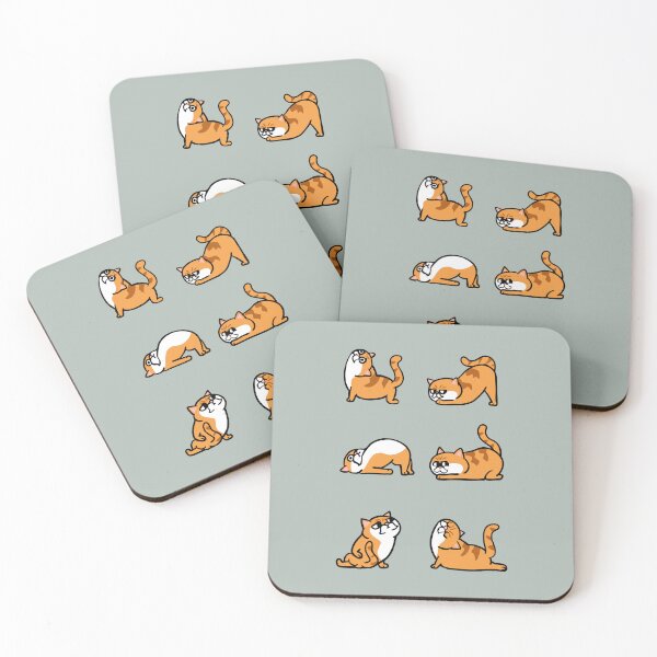 Item preview, Persian Cat Yoga for Lower Back designed and sold by Huebucket.