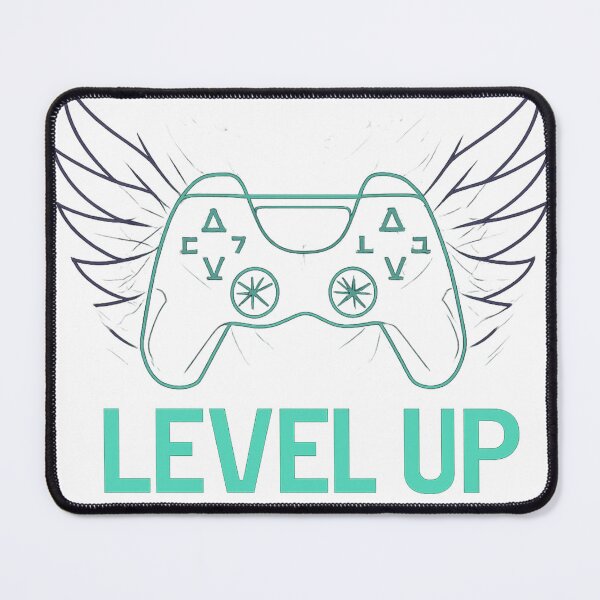 Item preview, Level Up – Futuristic Cyberpunk Gamer Neon Design designed and sold by digitallyyour.