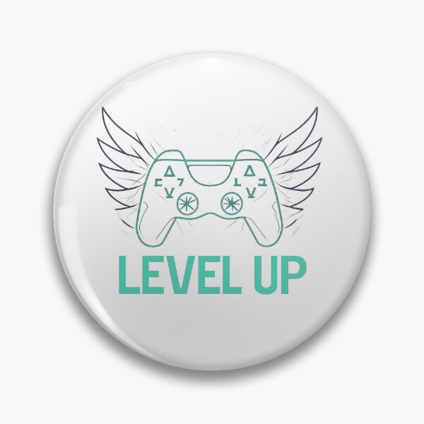 Item preview, Level Up – Futuristic Cyberpunk Gamer Neon Design designed and sold by digitallyyour.