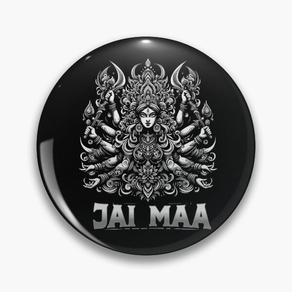 Item preview,  Yoga Navratri devi, version 10 Godess Ma Durga face and Diwali Durga pooja rangoli design12 designed and sold by mndesignworx.