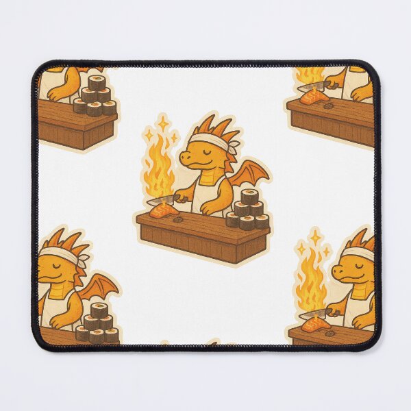 Item preview, Baby dragon chef designed and sold by Bonjouranoop.