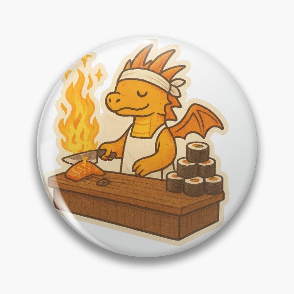 Item preview, Baby dragon chef designed and sold by Bonjouranoop.
