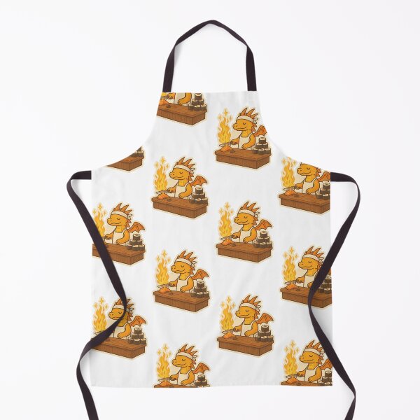 Item preview, Baby dragon chef designed and sold by Bonjouranoop.