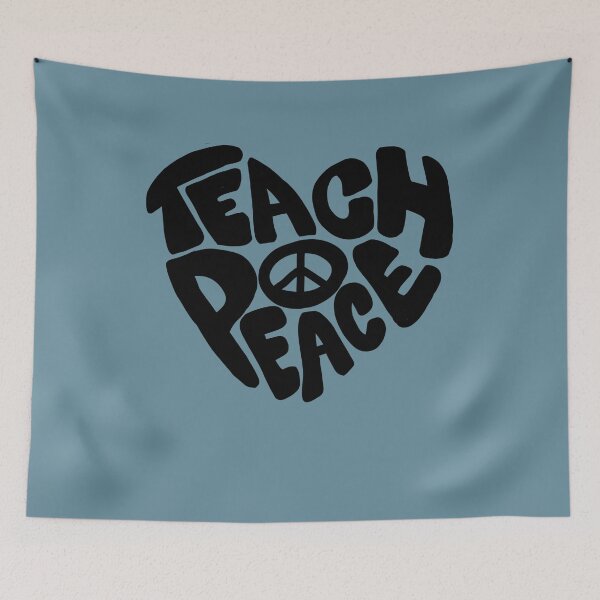 Item preview, Teach Peace designed and sold by FrictionMaxxing.