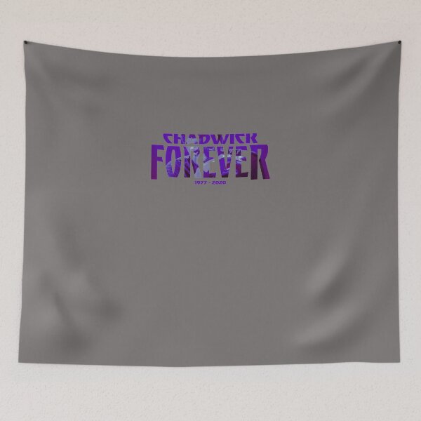 Item preview, CHADWICK-FOREVER-CHADWICK-BOSEMAN-RIP-BLACK-PANTHER-WAKANDA-FOREVER designed and sold by SantosPaine.