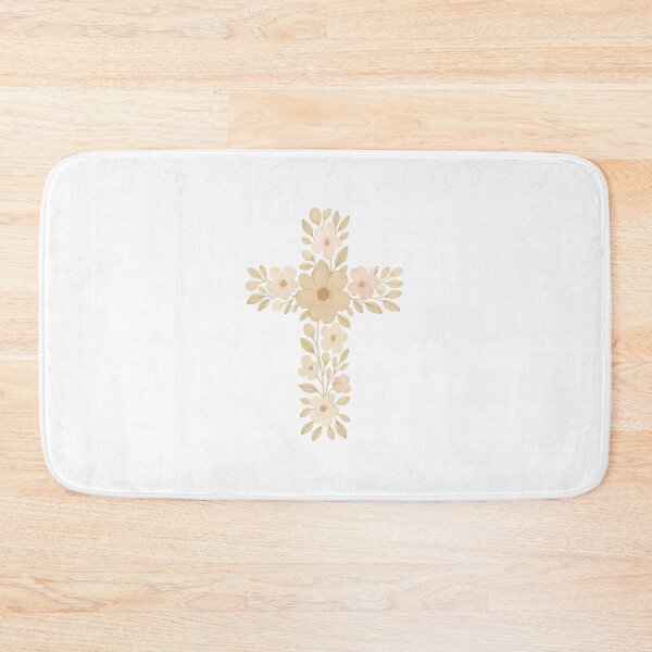 Item preview, Cute Floral Cross designed and sold by mariannrina.