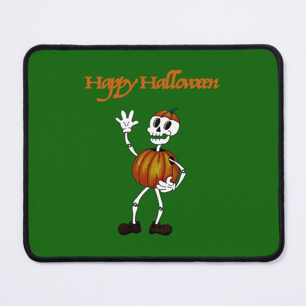 Item preview, Happy Halloween Skeleton Pumpkin designed and sold by BHG Art & Designs.