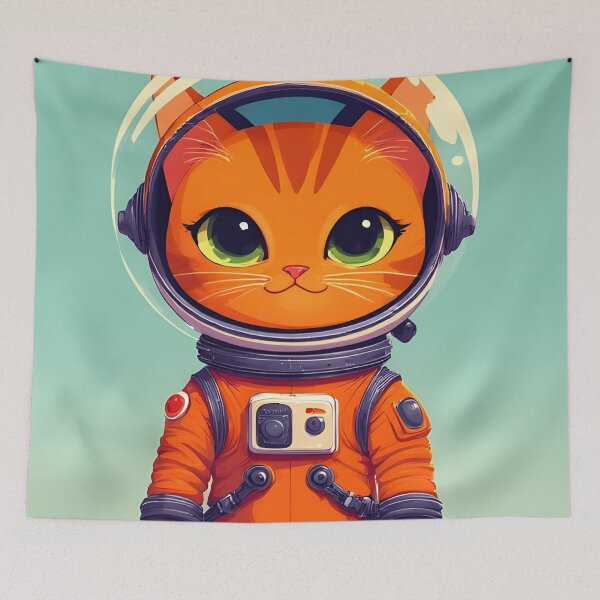 Item preview, Dangerous Space Cat designed and sold by she-devil-shirt.