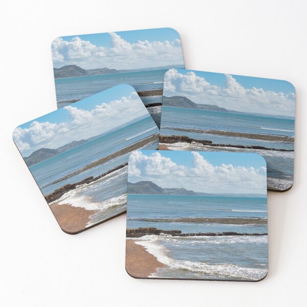 Item preview, Church Cliff Beach Lyme Regis at Low Tide in September designed and sold by Dorset Girl.