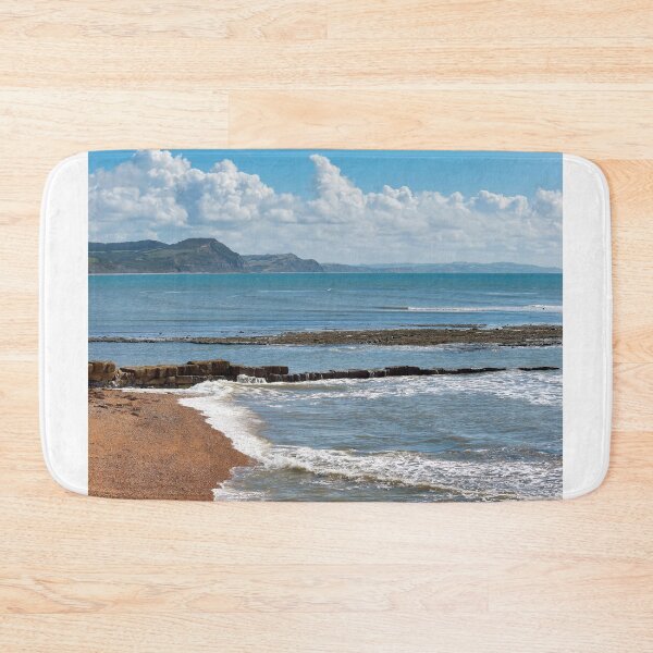 Item preview, Church Cliff Beach Lyme Regis at Low Tide in September designed and sold by Dorset Girl.