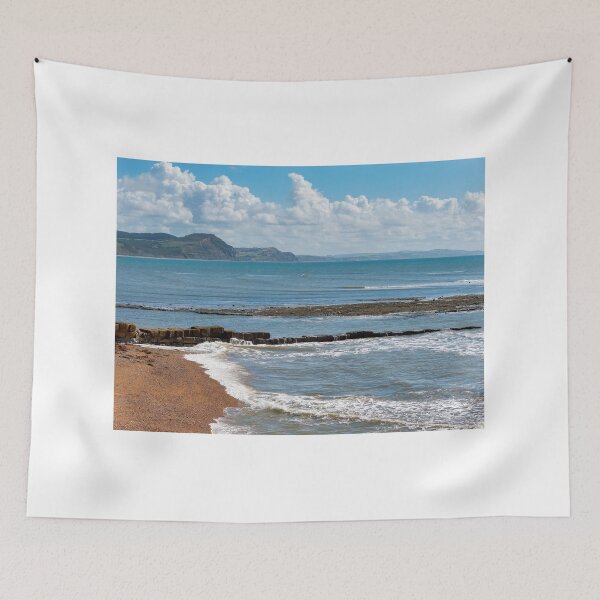 Item preview, Church Cliff Beach Lyme Regis at Low Tide in September designed and sold by Dorset Girl.