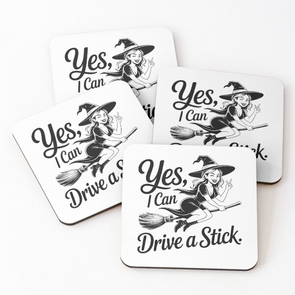 Item preview, Yes I Can Drive A Stick, Halloween Witch, Spooky, Gift for Her designed and sold by elikatti.