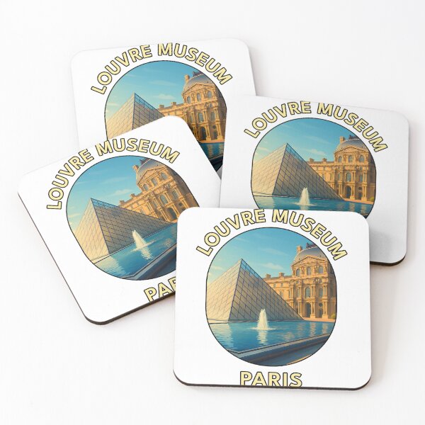 Item preview, Louvre Museum – Paris Landmark Travel designed and sold by inkNext.