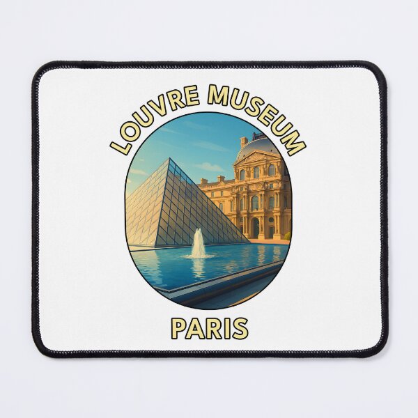 Item preview, Louvre Museum – Paris Landmark Travel designed and sold by inkNext.