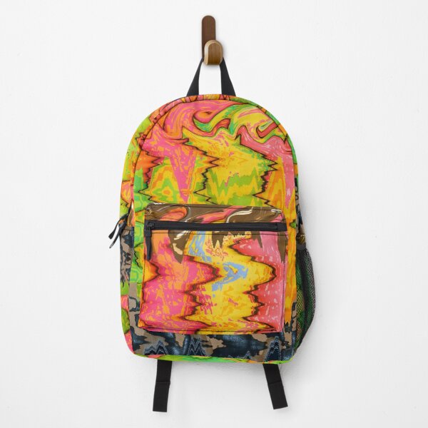 Item preview, Neon chaos meets geometric reflection designed and sold by Sigtrix.