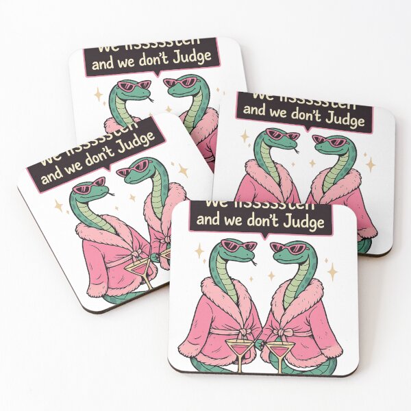 Item preview, Chic Snakes with Cocktails – Funny Quote Art designed and sold by haitrieuic96.