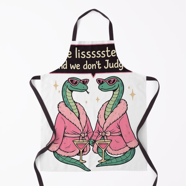 Item preview, Chic Snakes with Cocktails – Funny Quote Art designed and sold by haitrieuic96.