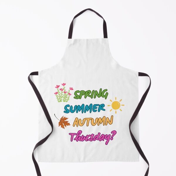Item preview, Spring Summer Autumn Thursday? • Primavera Verano Otoño Jueves? • Primavera Verão Outono Quinta? designed and sold by LenaBlueDesigns.