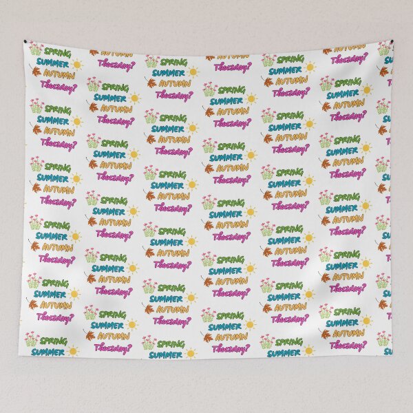 Item preview, Spring Summer Autumn Thursday? • Primavera Verano Otoño Jueves? • Primavera Verão Outono Quinta? designed and sold by LenaBlueDesigns.