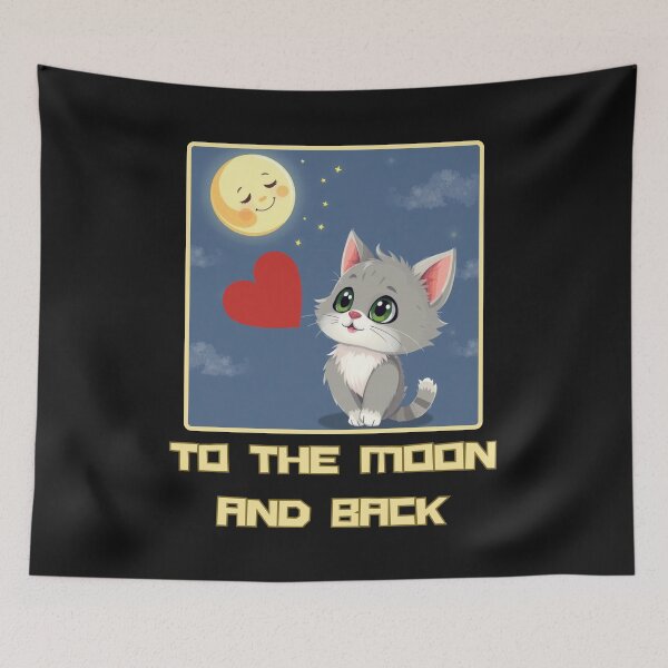 Item preview, LOVE YOU TO THE MOON designed and sold by BandM Jos-Wilias.