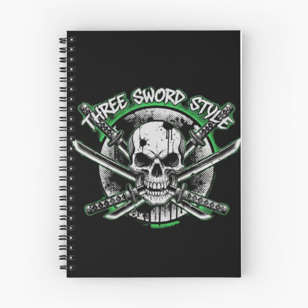 Item preview, Three Sword Style Skull Katana Anime Samurai Streetwear designed and sold by WorstGen.