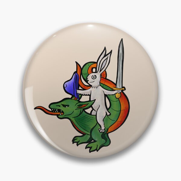 Item preview, A Rabbit and his Wyvern designed and sold by Ember-and-Ivy.