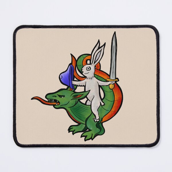 Item preview, A Rabbit and his Wyvern designed and sold by Ember-and-Ivy.