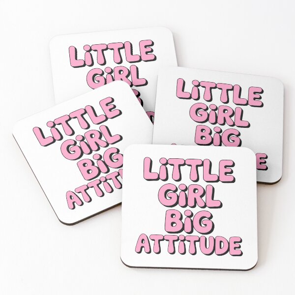 Item preview, Little Girl Big Attitude! Pink Girly designed and sold by PMCreative.