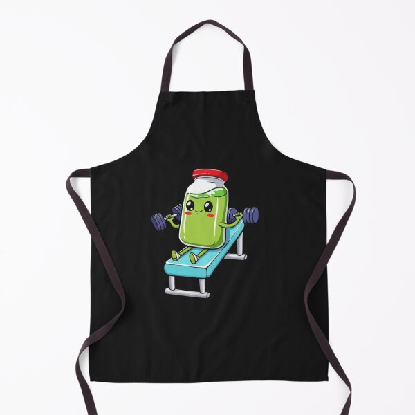 Item preview, Smoothie Bench Press Funny Chibi Food Workout Design designed and sold by ColorSplash123.