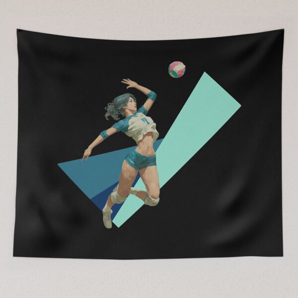 Item preview, Volleyball Opposite Hitter Spike Design for Women and Girls designed and sold by daila70.