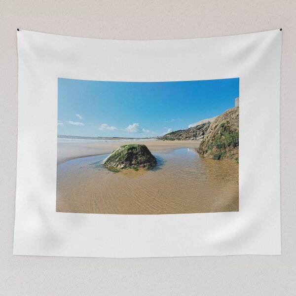 Item preview, Church Cliff Beach Lyme Regis at Low Tide in September designed and sold by Dorset Girl.