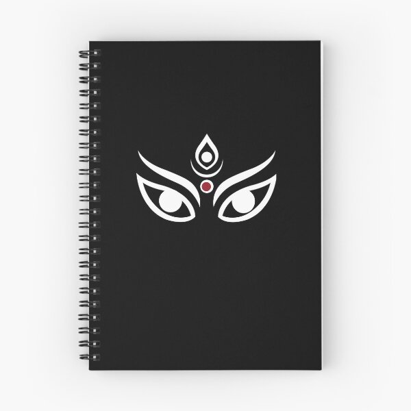 Item preview,  Yoga Navratri devi, version 13 Godess Ma Durga facein  minimilistic and Diwali Durga pooja rangoli design12 designed and sold by mndesignworx.