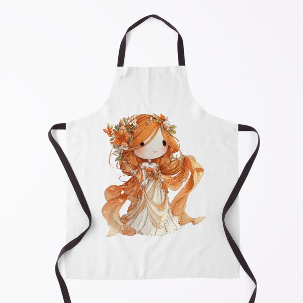Item preview, Persephone Chibi – Cute Greek Goddess of Spring and Underworld designed and sold by GoldenChiArt.