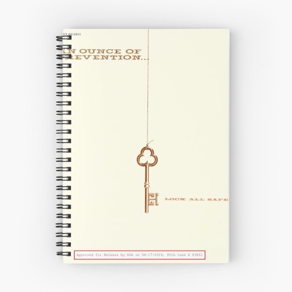 Item preview, NSA Poster: Lock All Safes designed and sold by Privacy-Press.