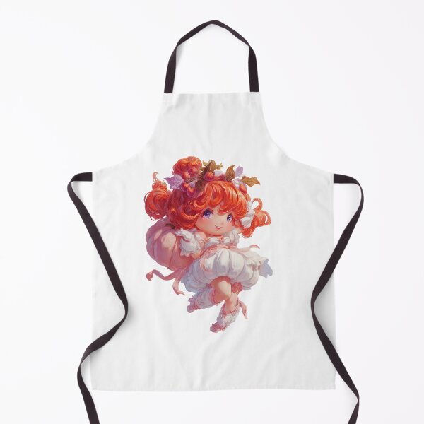 Item preview, Persephone Chibi – Cute Greek Goddess of Spring and Underworld designed and sold by GoldenChiArt.