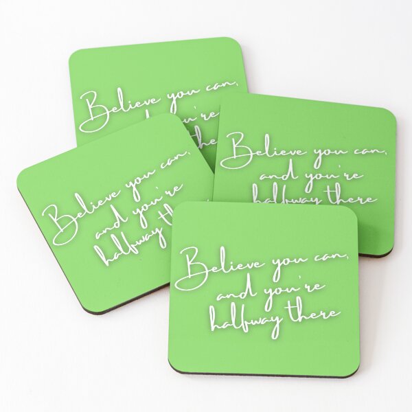 Item preview, The Power of Self-Belief: Believe You Can, and You're Halfway There designed and sold by UrvashiStudio.