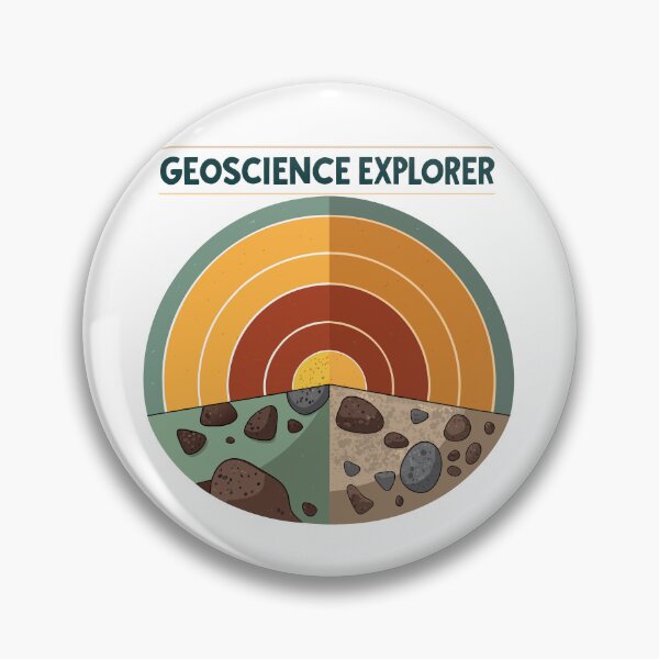 Item preview, Geoscience Explorer Earth Cross-Section  – Geology Crust Mantle Core Design designed and sold by VividOrganica.