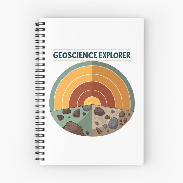 Item preview, Geoscience Explorer Earth Cross-Section  – Geology Crust Mantle Core Design designed and sold by VividOrganica.