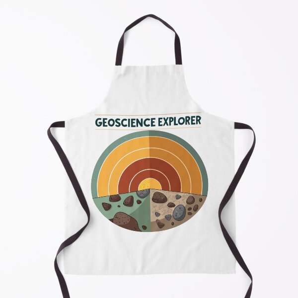 Item preview, Geoscience Explorer Earth Cross-Section  – Geology Crust Mantle Core Design designed and sold by VividOrganica.