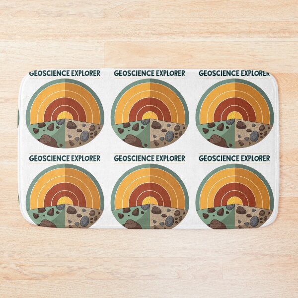 Item preview, Geoscience Explorer Earth Cross-Section  – Geology Crust Mantle Core Design designed and sold by VividOrganica.