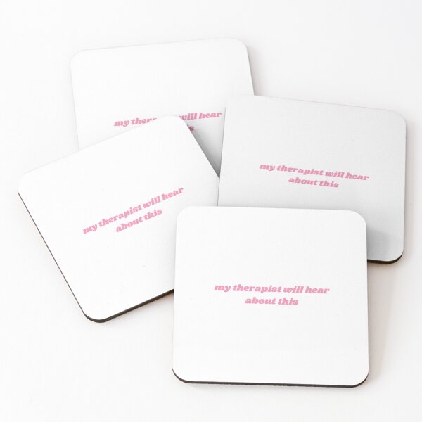 Item preview, my therapist will hear about this funny pink statement quote designed and sold by shopfromluvv.