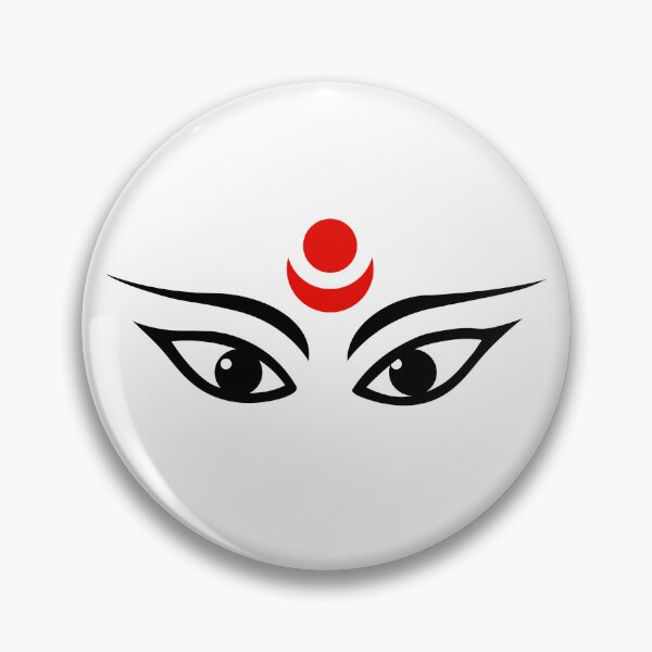 Item preview,   Yoga Navratri devi, version 14 Godess Ma Durga facein warrior mode and Diwali Durga pooja rangoli design12 designed and sold by mndesignworx.