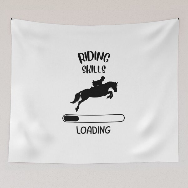 Item preview, Horse Riding Skills Loading Future Equestrian Baby Horseback designed and sold by StrideSuccess.